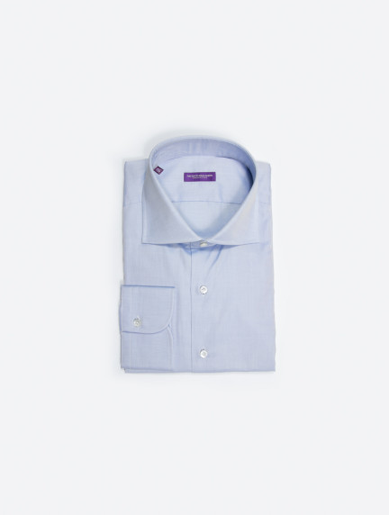Patrick Hellmann CollectionLight Blue Shirt 100% Cottonimage982